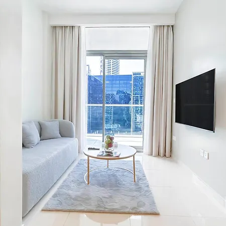 Gorgeous 1B With Balcony In Business Bay Apartment Dubai Exterior photo