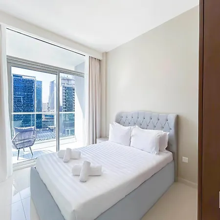 Gorgeous 1B With Balcony In Business Bay Apartment Dubai Exterior photo