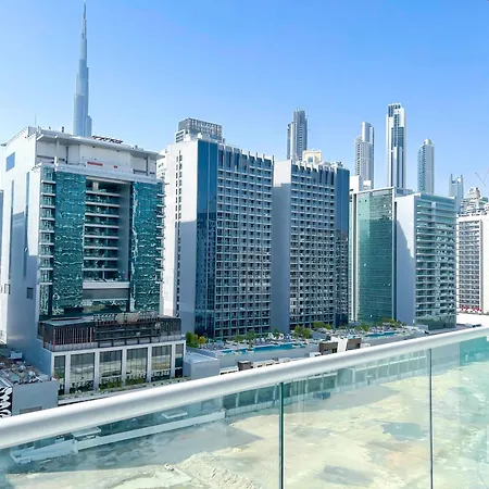 Gorgeous 1B With Balcony In Business Bay Apartment Dubai Exterior photo